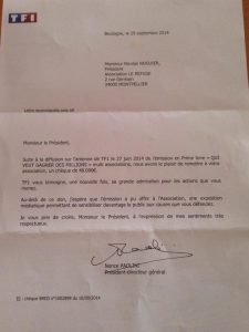 Le cadeau financier de TF1 au Refuge