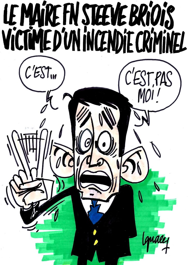 Ignace - Steeve Briois victime d'un incendie criminel