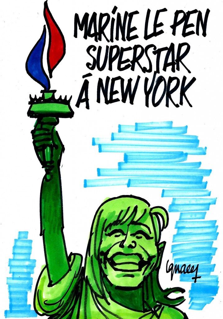 Ignace - Marine Le Pen superstar