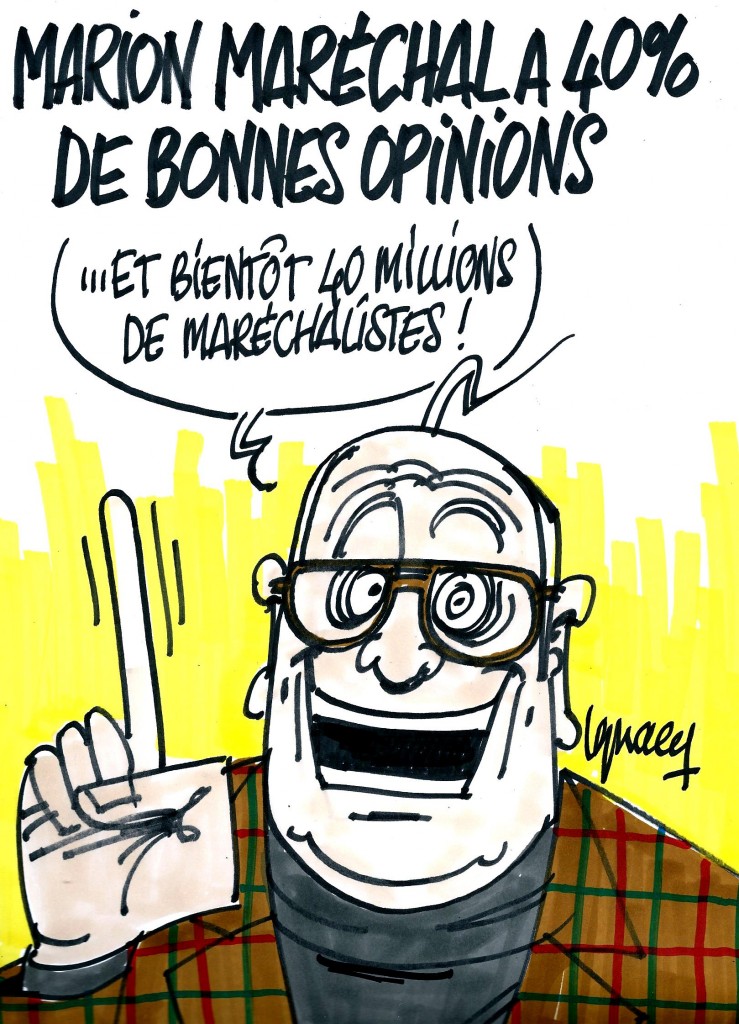 Ignace - Marion Maréchal a 40% de bonnes opinions
