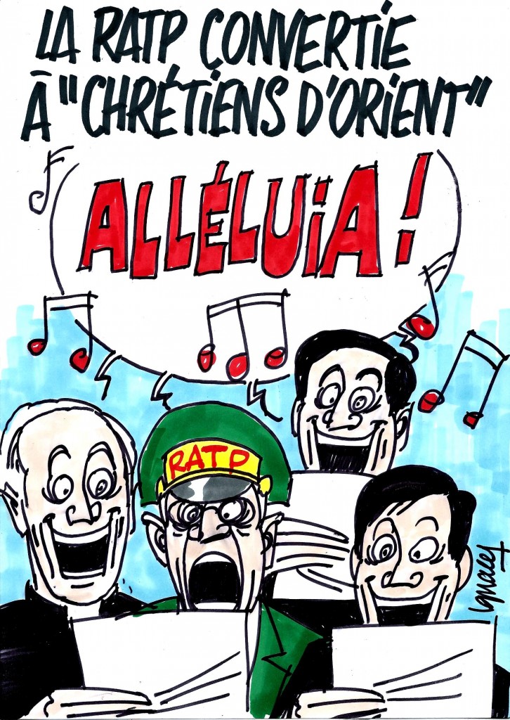 Ignace - La RATP convertie à "Chrétiens d'Orient"