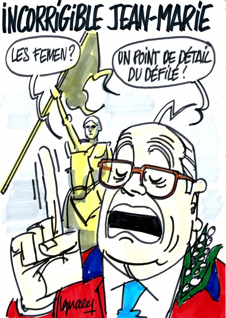 Ignace - Les femen au 1er mai