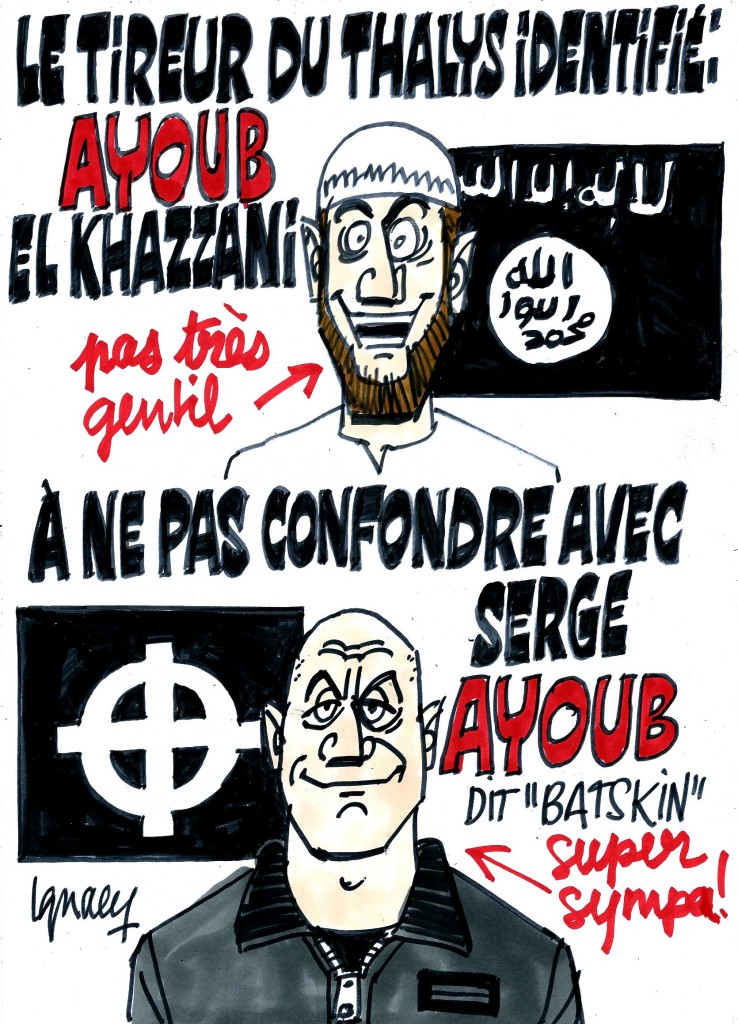 Ignace - Le tireur du Thalys identifié