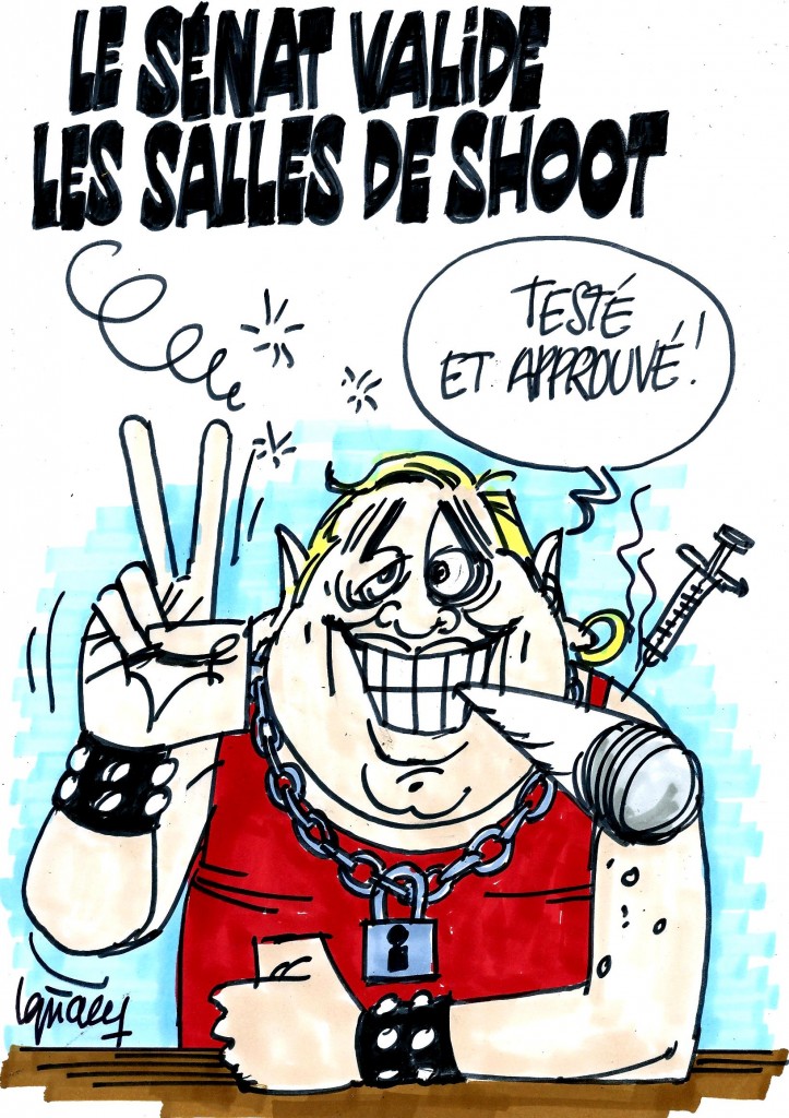 Ignace - Salles de shoot validées par le Sénat