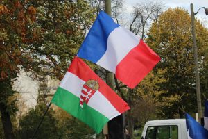 Drapeaux Hongrie France