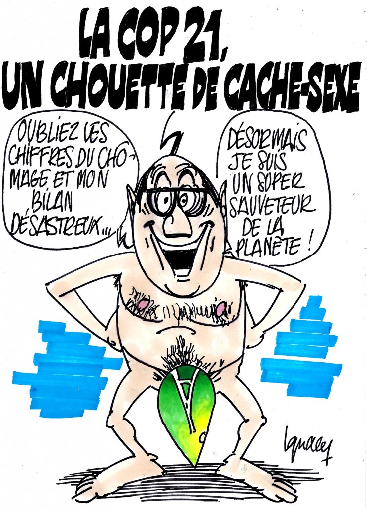 Ignace - La Cop 21, cache-sexe de Hollande