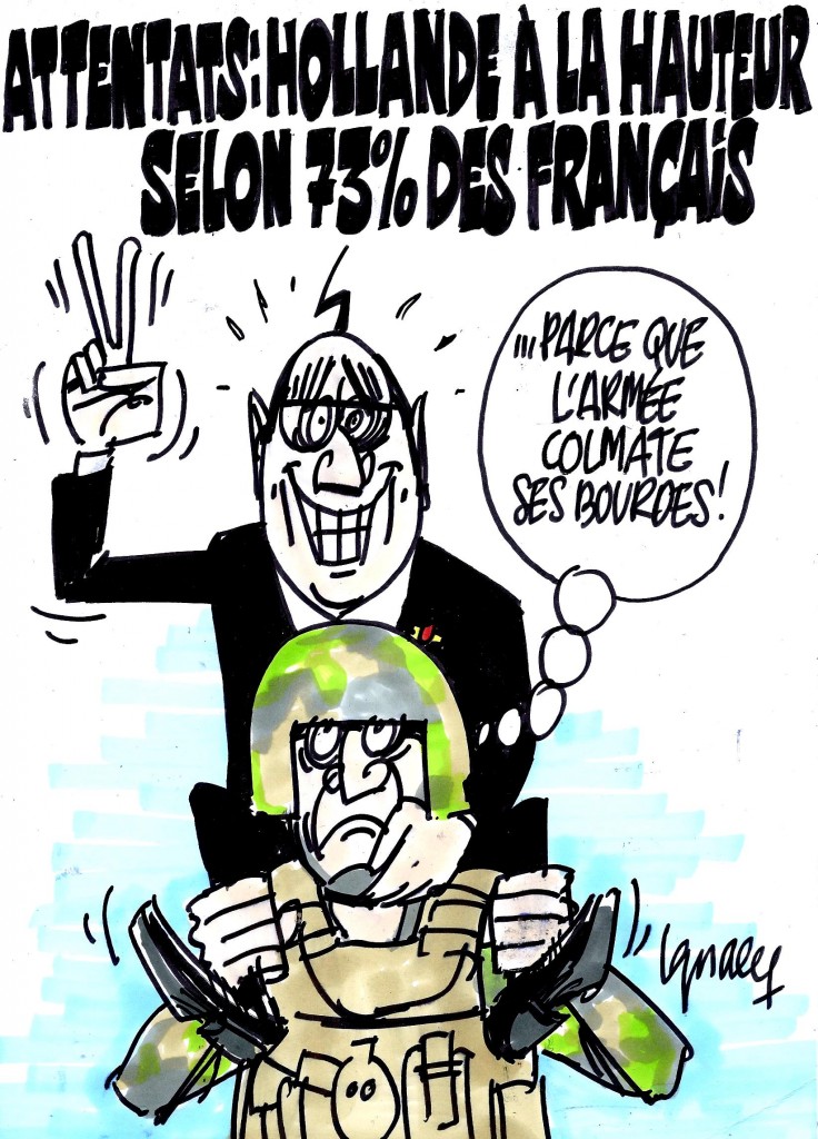 Ignace - Hollande "à la hauteur" des attentats