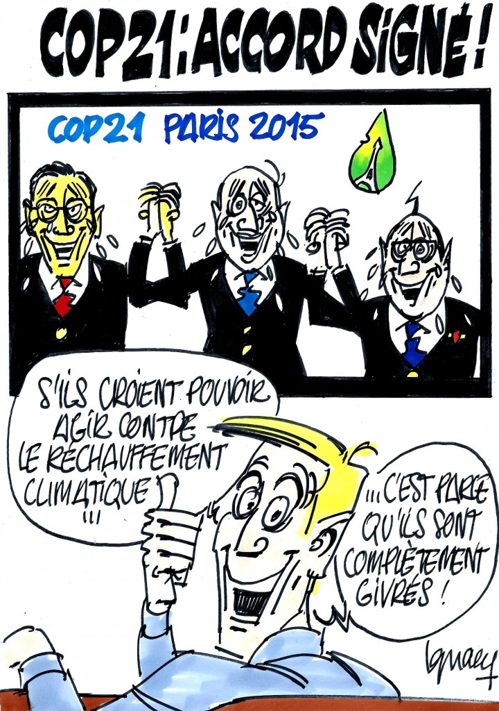 Ignace - COP21 : accord signé !