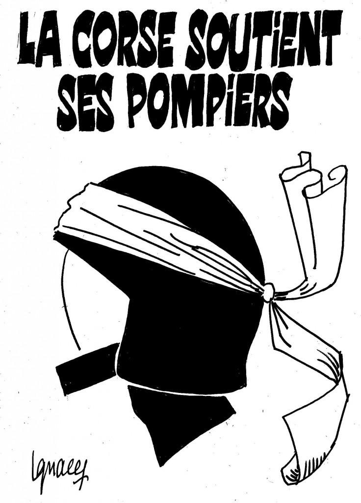 Ignace - La Corse soutient ses pompiers
