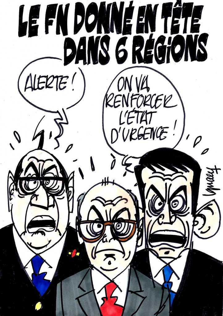 Ignace - Le FN donné en tête de 6 régions