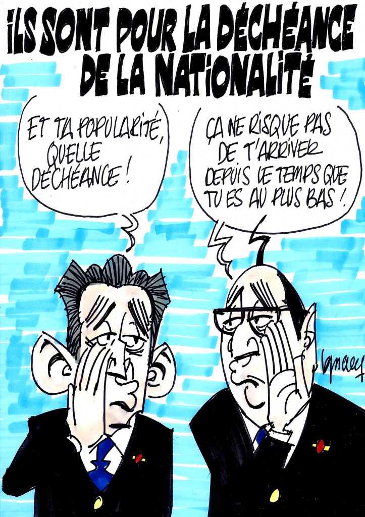 Ignace - Hollande et Sarkozy d'accords sur la déchéance de la nationalité