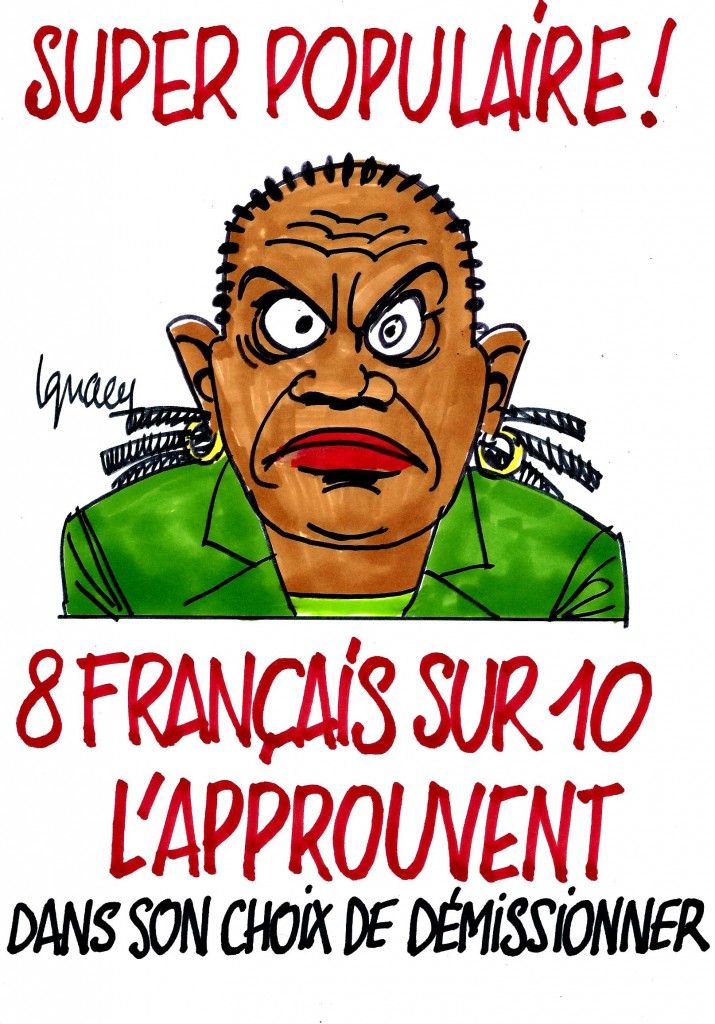 Ignace - La popularité de Taubira