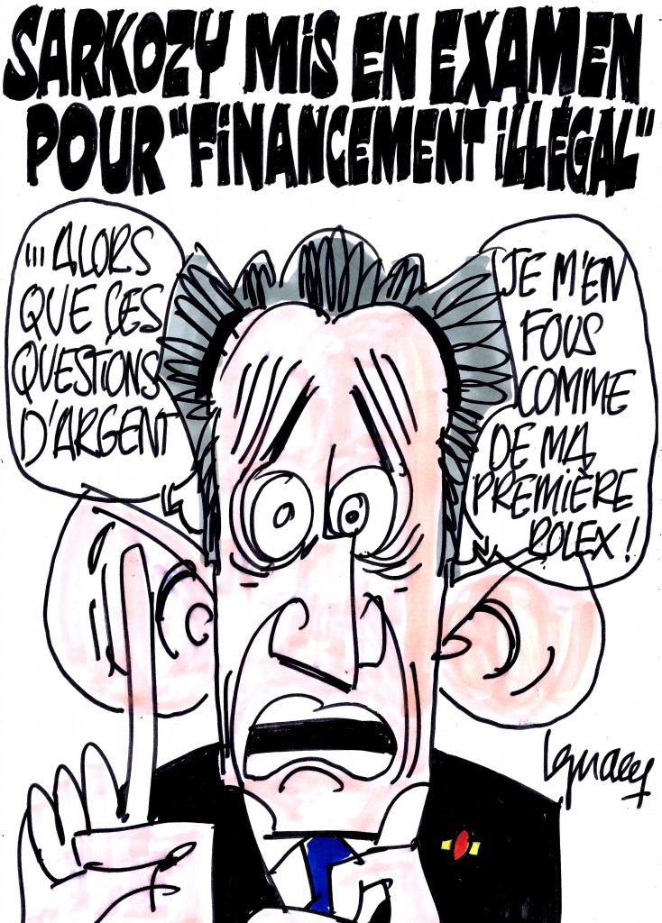 Ignace - Sarkozy mis en examen