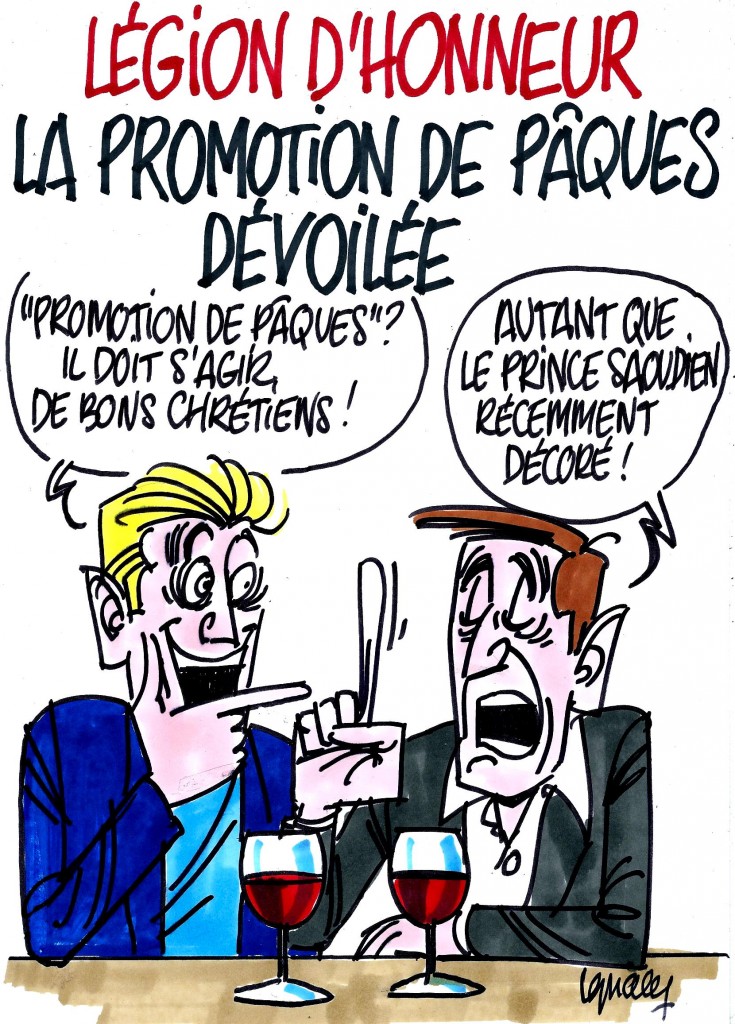 Ignace - Légion d'honneur, promotion Pâques