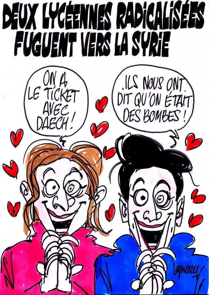 Ignace - Deux lycéennes radicalisées fuguent