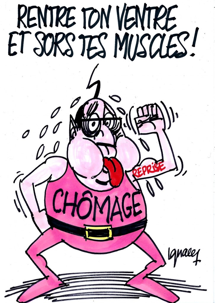 Ignace - Hollande et l'inversion du chômage