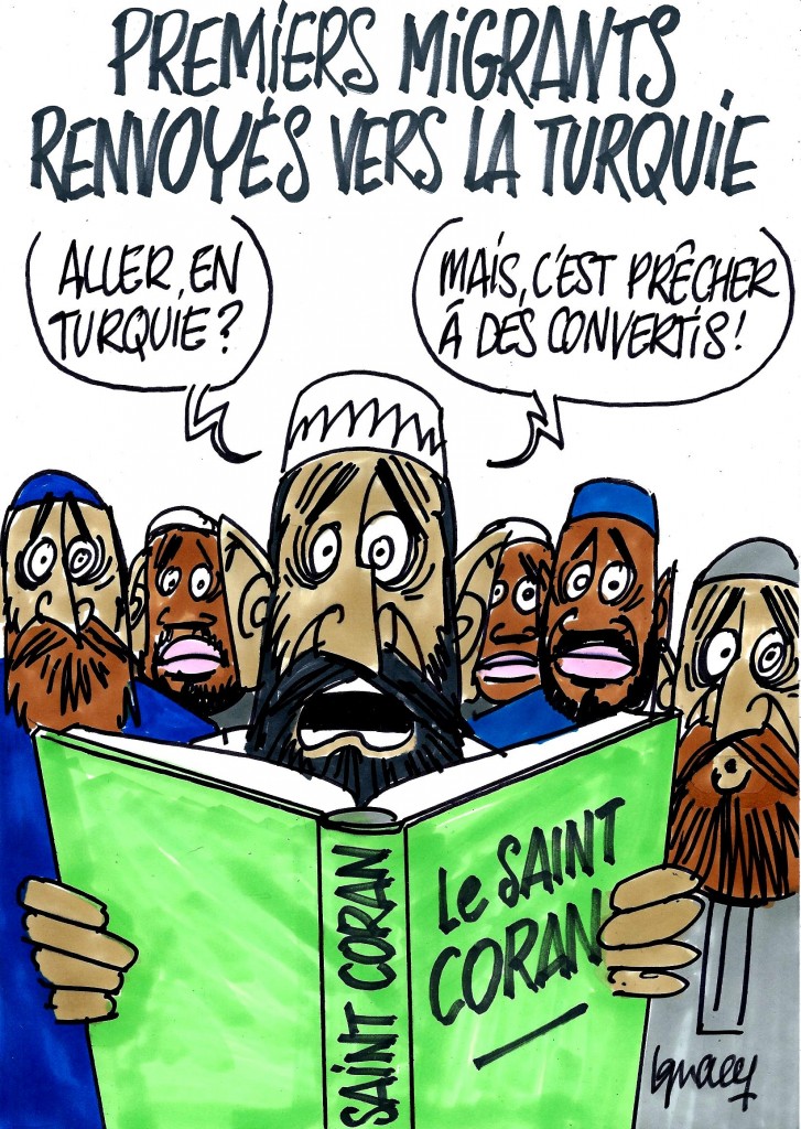 Ignace - Migrants renvoyés en Turquie