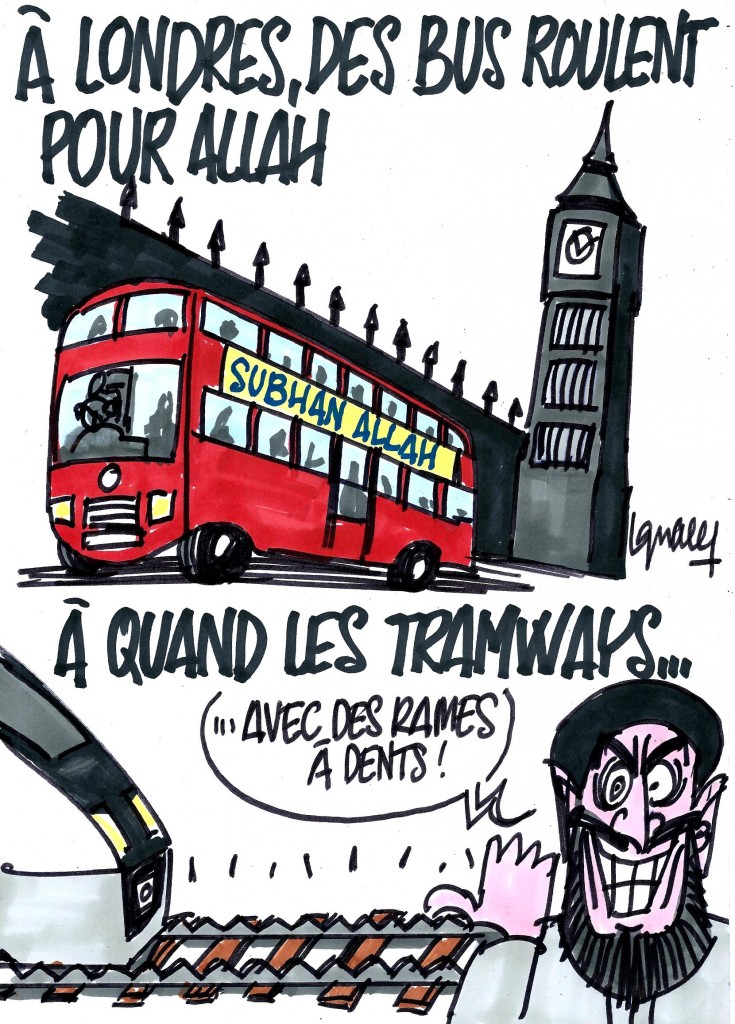 Ignace - Des bus londoniens roulent pour l'islam