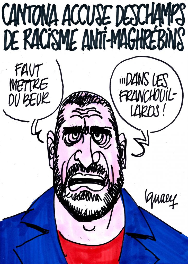 Ignace - Cantona accuse Deschamps de racisme