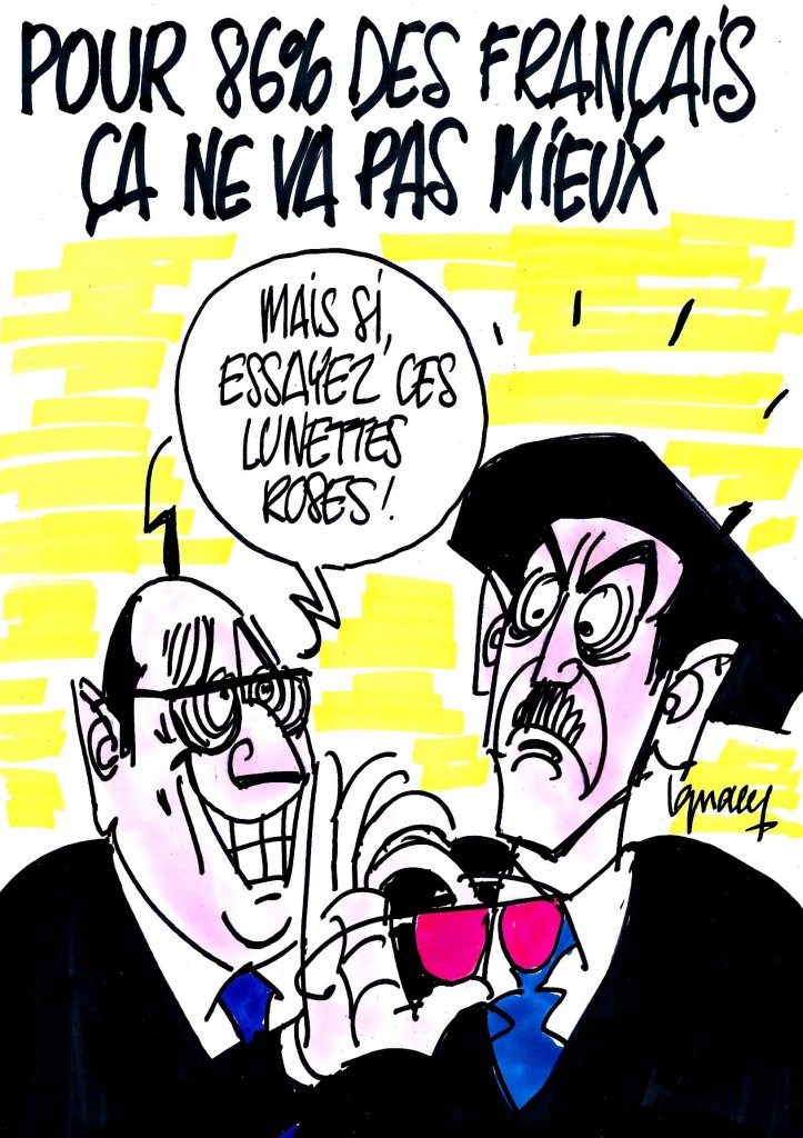 Ignace - 86 % des Français trouvent que a ne va pas mieux