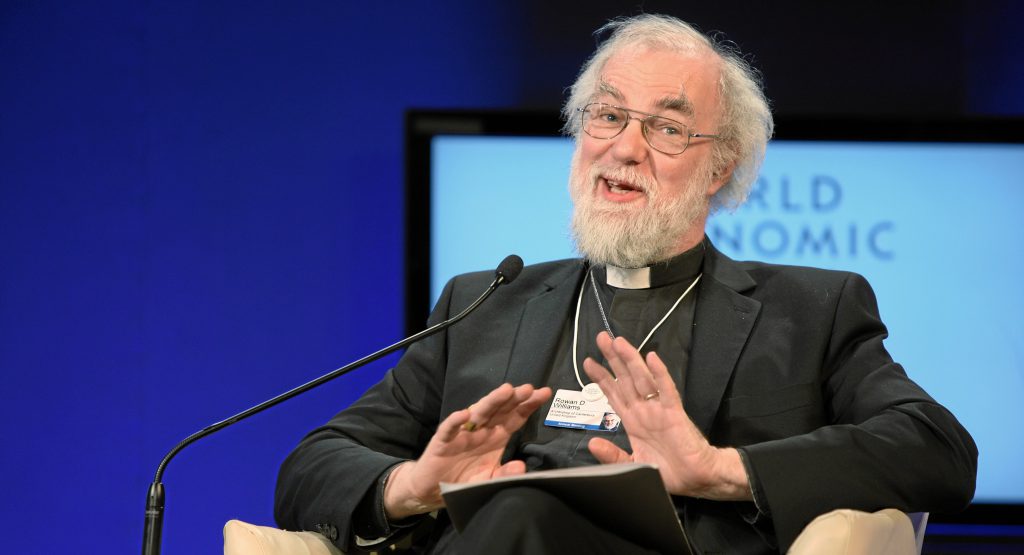 Rowan Williams, ancien "archevêque" de Cantorbéry