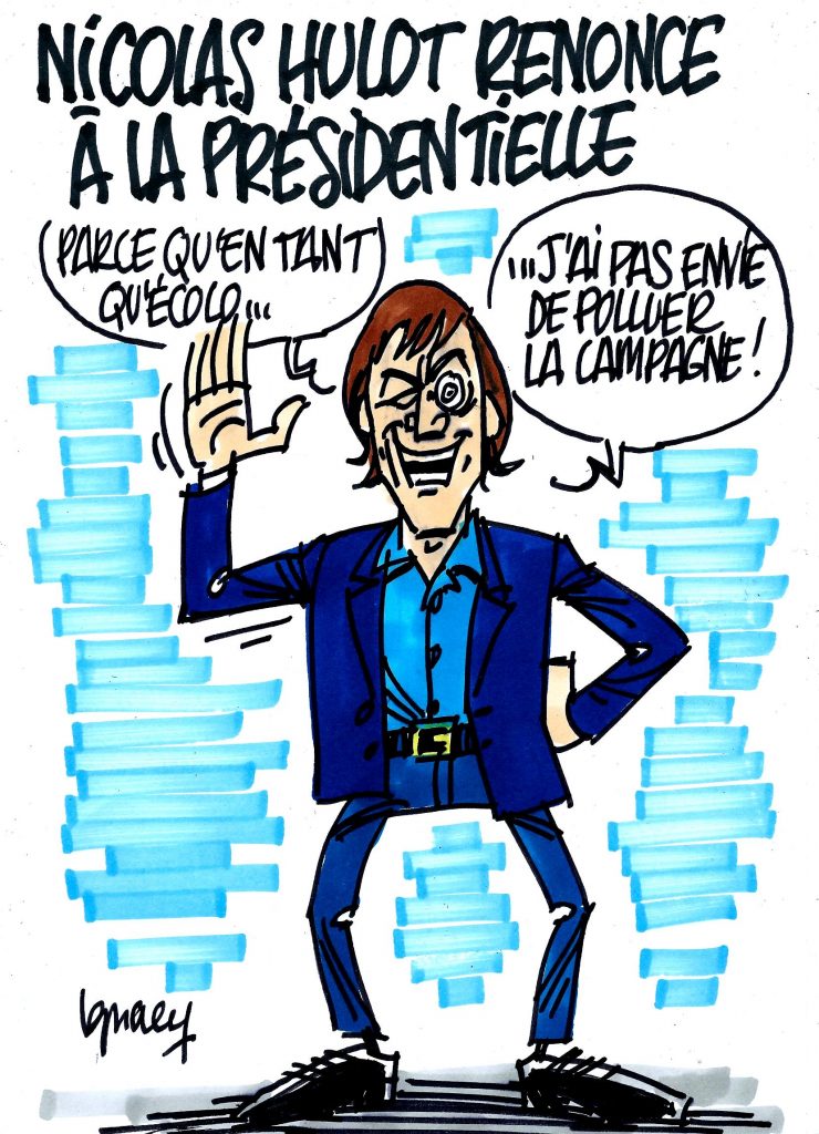 Ignace - Nicolas Hulot renonce à la presidentielle