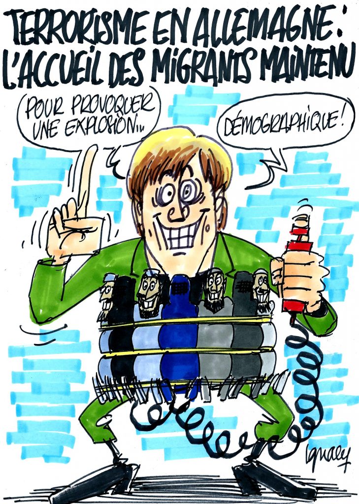 Ignace - Merkel toujours pour l'accueil des migrants