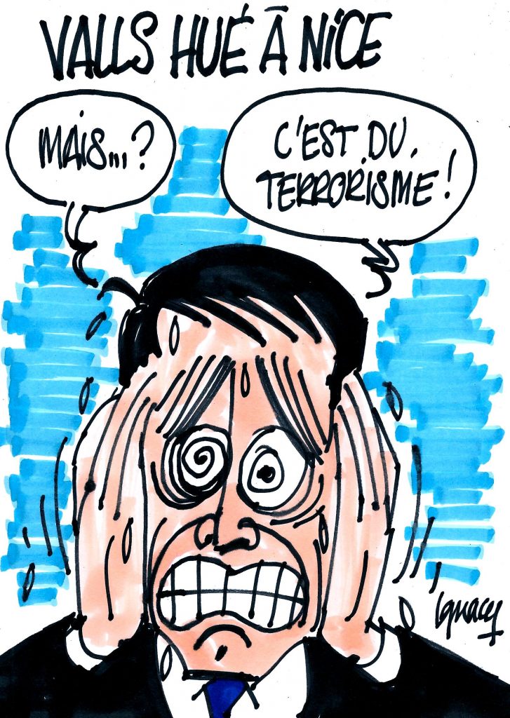 Ignace - Valls hué à Nice