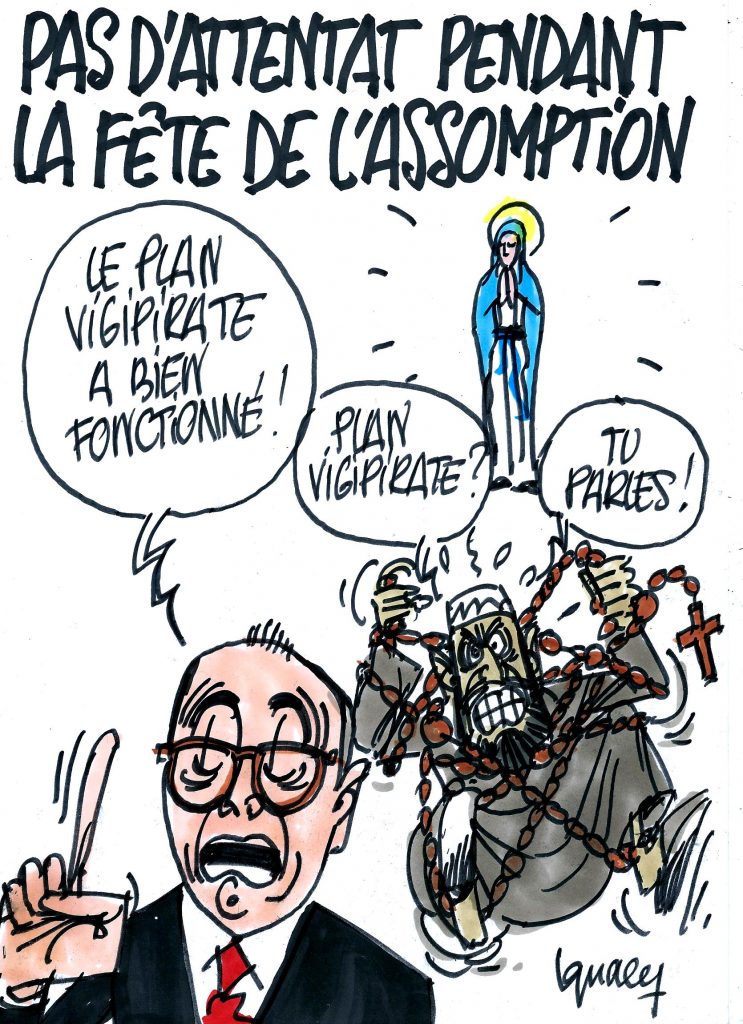 Ignace - Pas d'attentat pendant l'Assomption