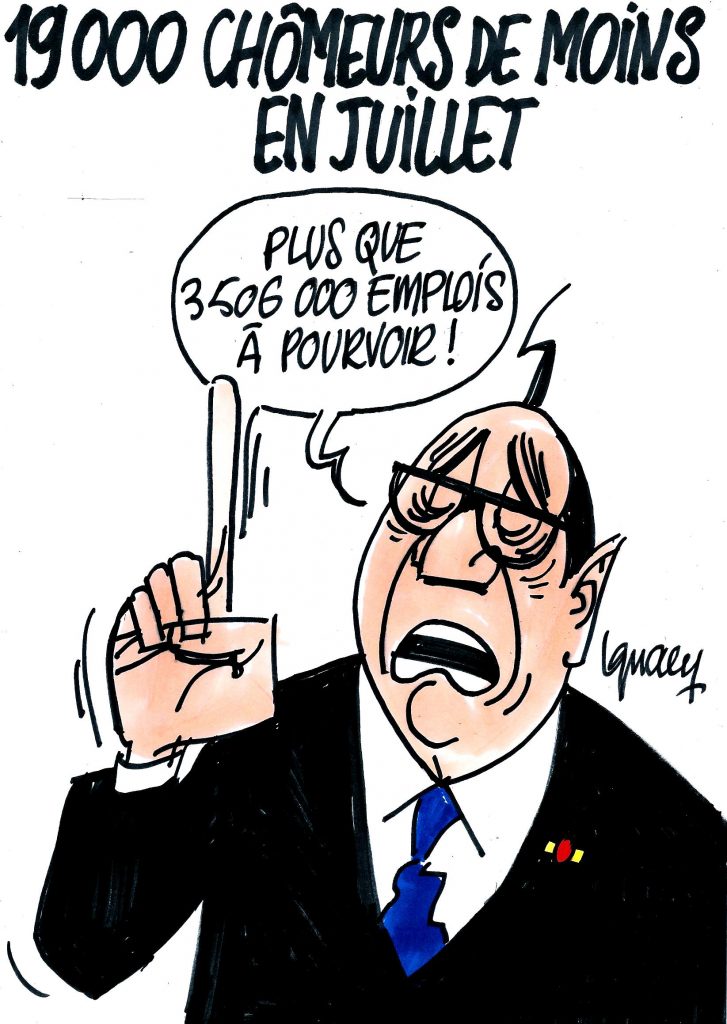 Ignace - Baisse du chômage en juillet