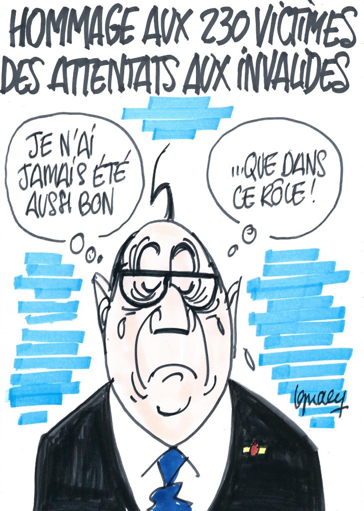 Ignace - Hommage aux victimes des attentats
