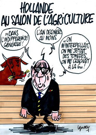 Ignace - Hollande au Salon de l'agriculture