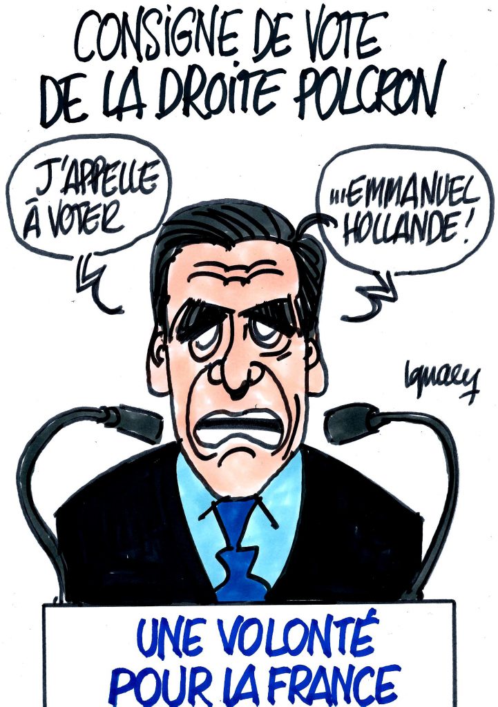 Ignace - Consigne de vote de la droite polcron