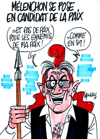 Ignace - Mélenchon candidat de "la paix"
