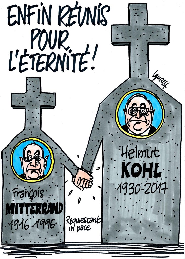 Ignace - Kohl a rejoint Mitterrand