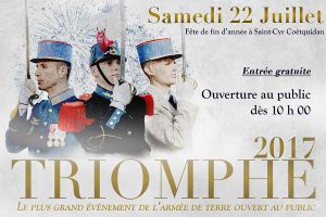 Vidéo du Triomphe 2017 de Saint-Cyr Coëtquidan