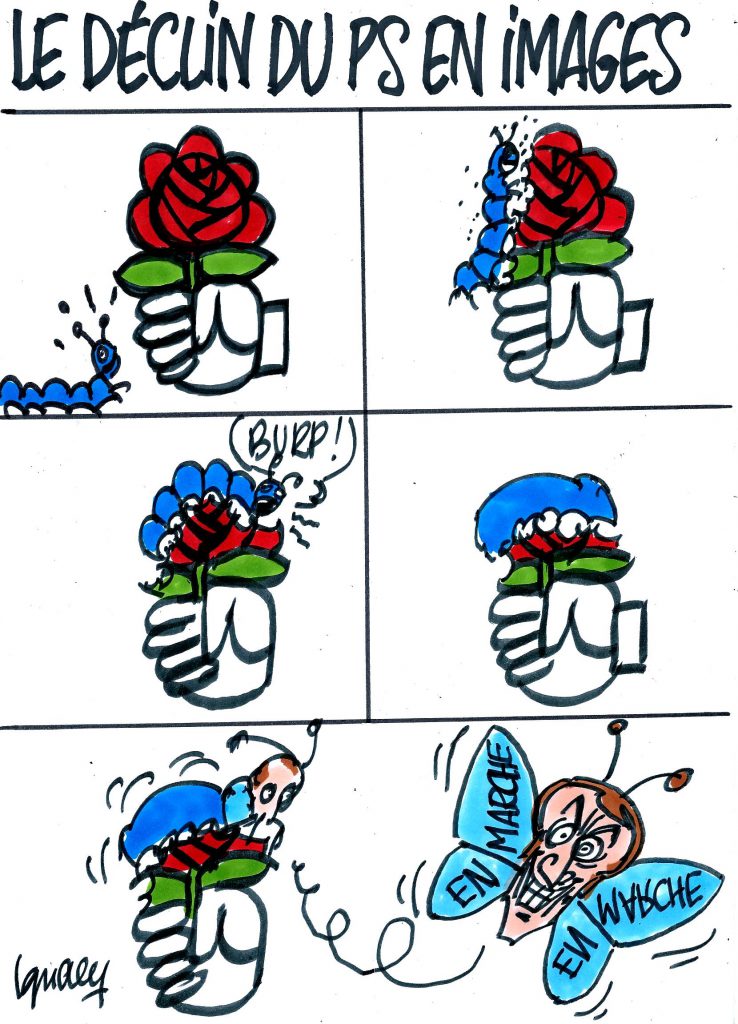 Ignace - Déclin du PS en images