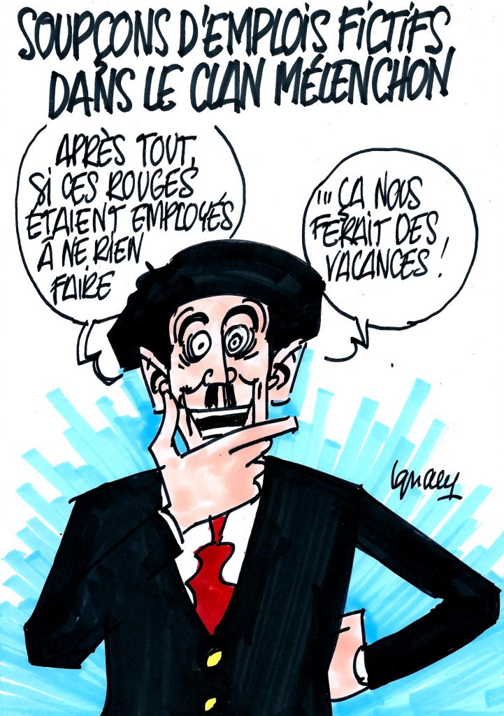 Ignace - Soupçons d'emplois fictifs dans le clan Mélenchon