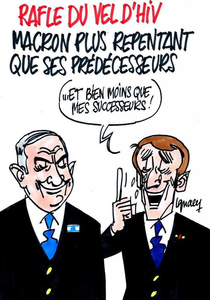 Ignace - Macron plus repentant que ses prédécesseurs