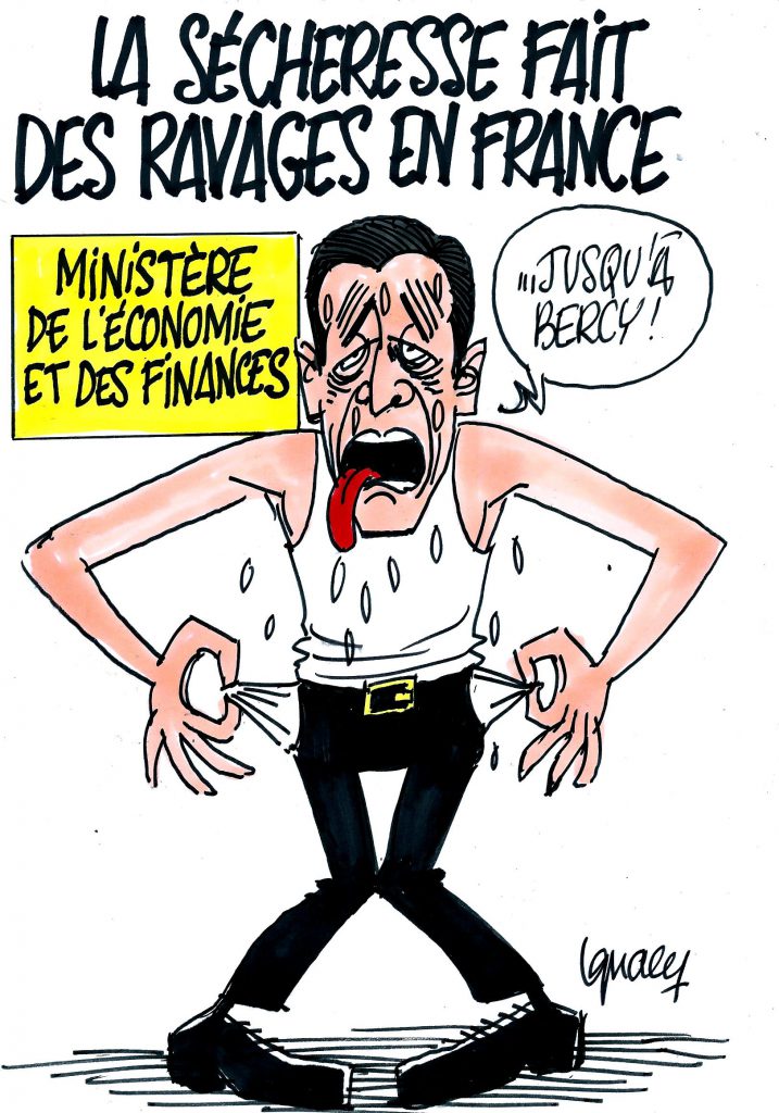 Ignace - Ravages de la sécheresse en France