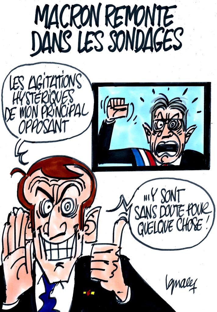 Ignace - Macron remonte dans les sondages