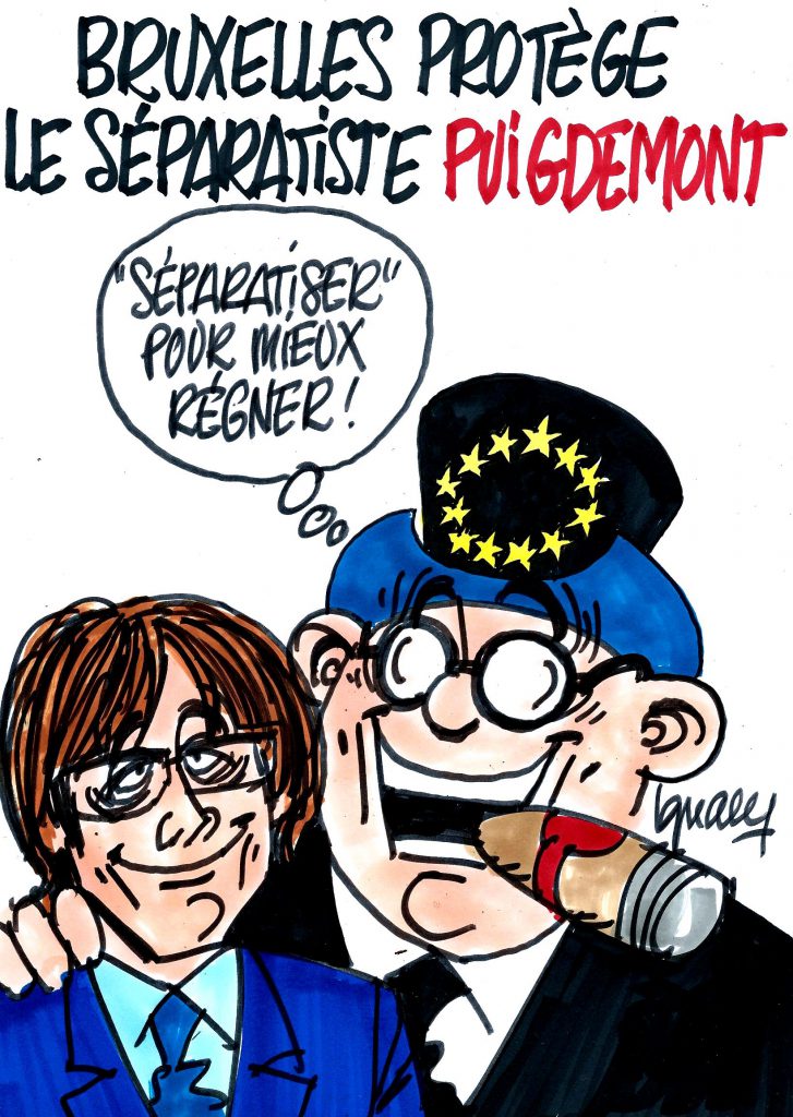 Ignace - Bruxelles protège le séparatiste Puigdemont