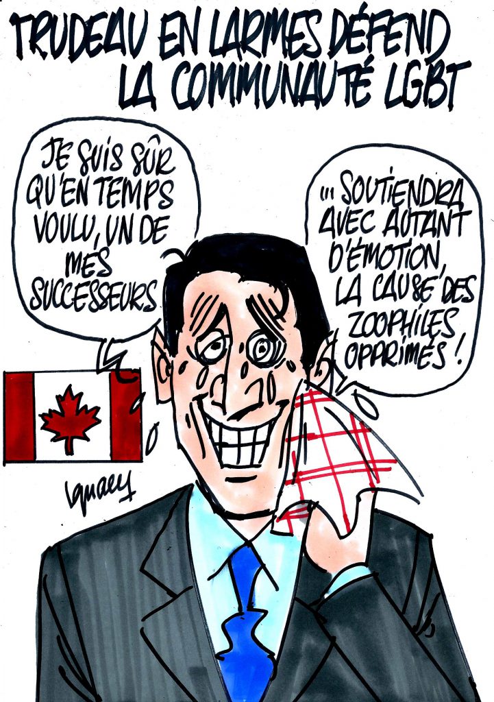 Ignace - Les larmes pro-LGBT de Trudeau