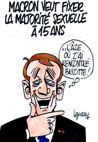Ignace - Macron pour la majorité sexuelle à 15 ans