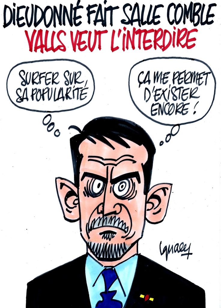 Ignace - Valls veut faire interdire Dieudonné