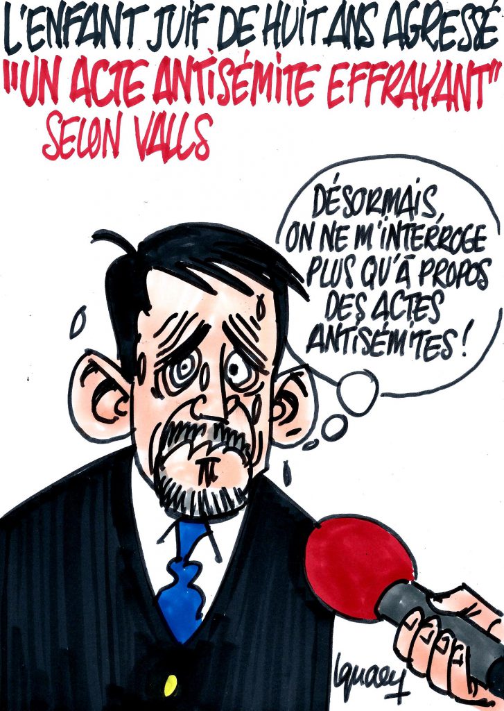 Ignace -Valls condamne l'agression de l'enfant portant une kippa