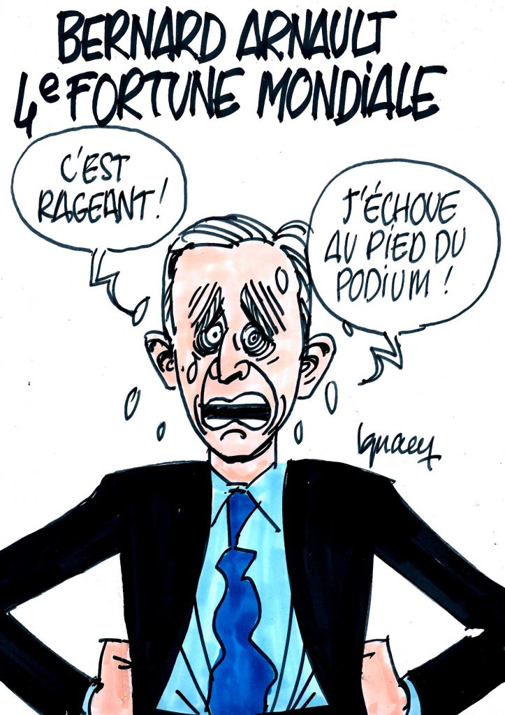 Ignace - Bernard Arnault 4e fortune mondiale