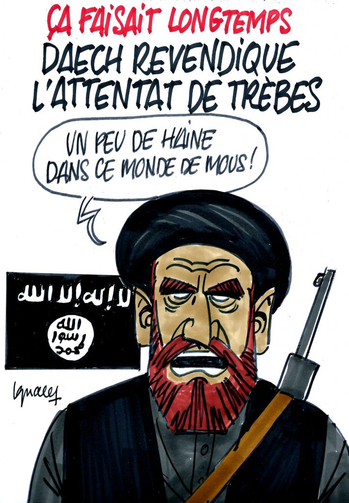 Ignace - Daech revendique l'attentat de Trèbes
