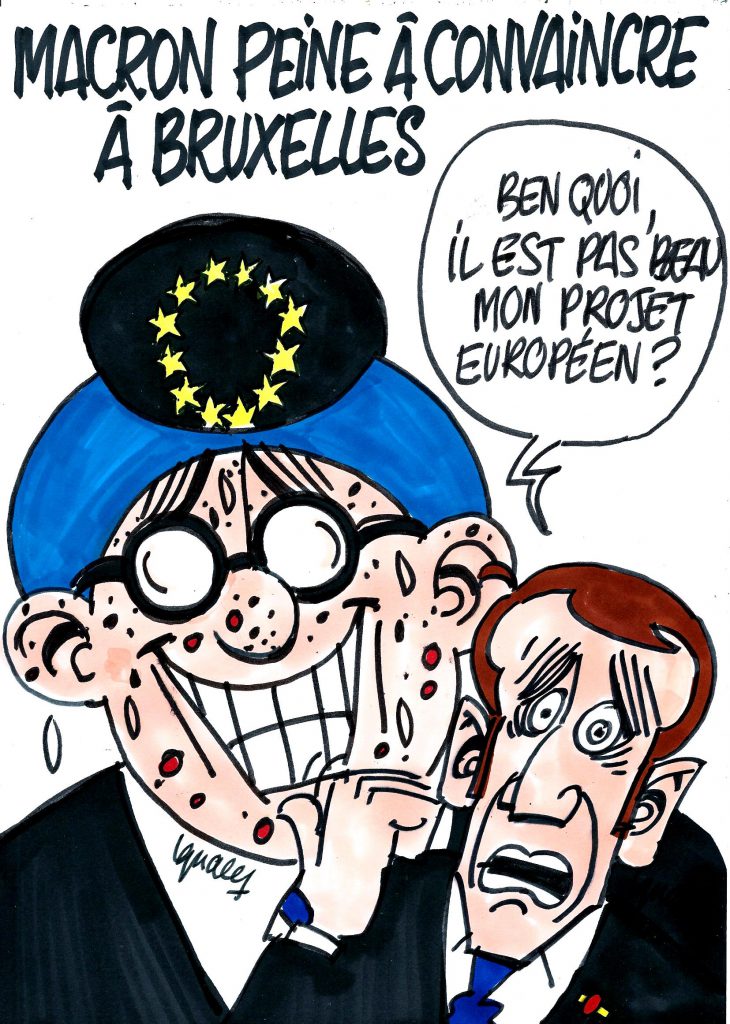 Ignace - Macron peine à convaincre à Bruxelles