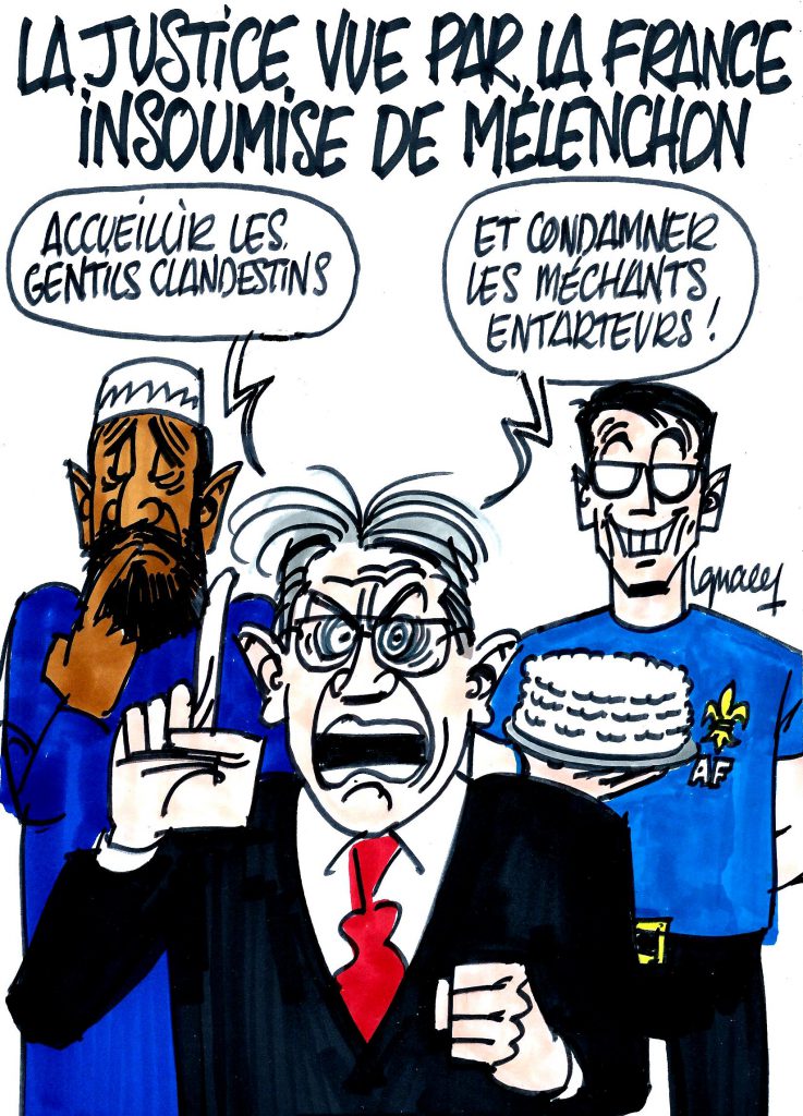 Ignace - La justice vue par Mélenchon